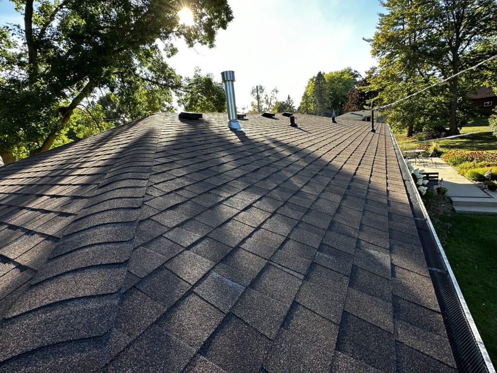 Close up of Asphalt Roof